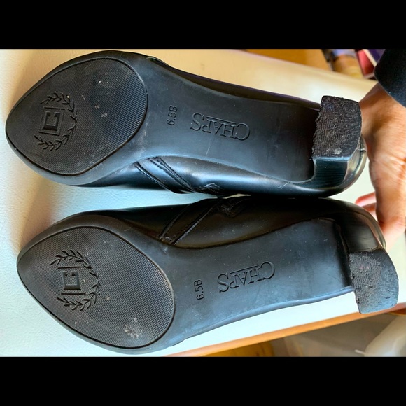 CHAPS Women’s ‘NADIE’ Moto Black Heel Boots Sz 6.5B - Picture 6 of 7